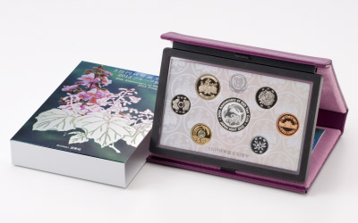 平成24年銘 5百円貨幣誕生30周年2012プルーフ貨幣セットの画像