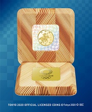 造幣局 : 東京2020オリンピック競技大会記念一万円金貨幣プルーフ貨幣 