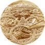 国宝章牌「沖ノ島祭祀の奉献品」（金）表の画像