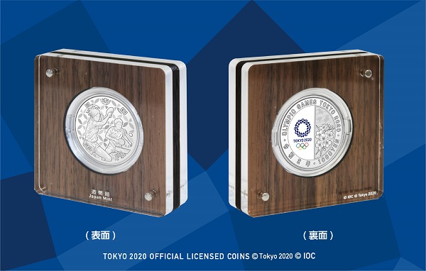 東京2020オリンピック競技大会記念千円銀貨幣｢卓球｣の画像
