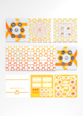 令和元年銘 記念日貨幣セットの画像