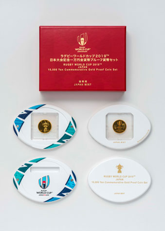 造幣局 : ラグビーワールドカップ2019™日本大会記念一万円金貨幣 