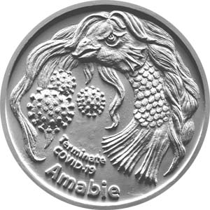 Image of International Coin Design Competition 2020 Most Excellent Work Silver Medal Obverse