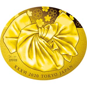 Image of FIDEM XXXVI 2020 TOKYO JAPAN Gold Medal Reverse