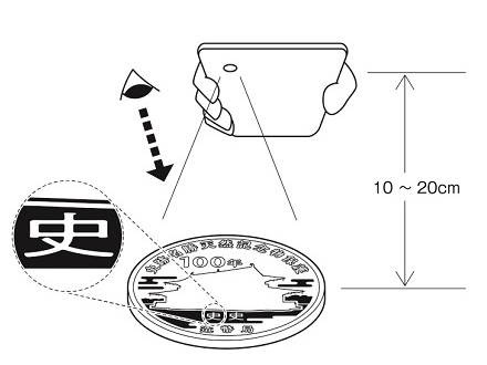 Image of the holographic latent image