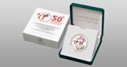 "50th Anniversary of the Establishment of Bangladesh - Japan Diplomatic Relations" Commemorative 50 Taka Silver Proof Coin