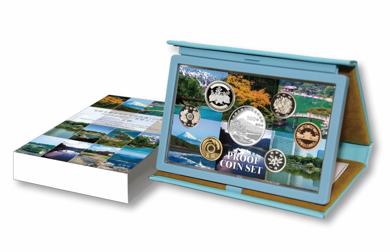 史跡名勝天然記念物保護100年記念2022プルーフ貨幣セット－名勝－の画像