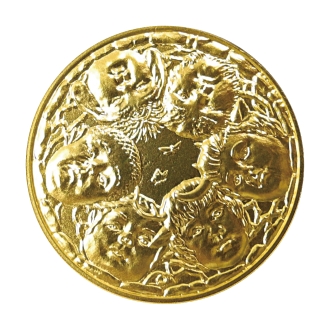 ICDC2021メダル（金メダル）裏面の画像