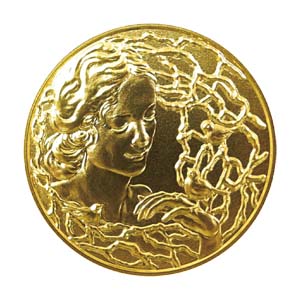 Image of International Coin Design Competition 2021 “Most Excellent Work” Gold Medal Obverse