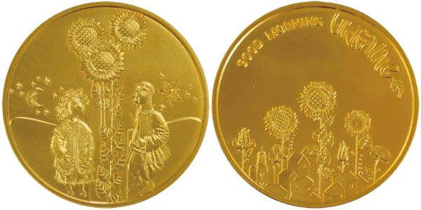 Image of International Coin Design Competition 2022 “Most Excellent Work” Gold Medal