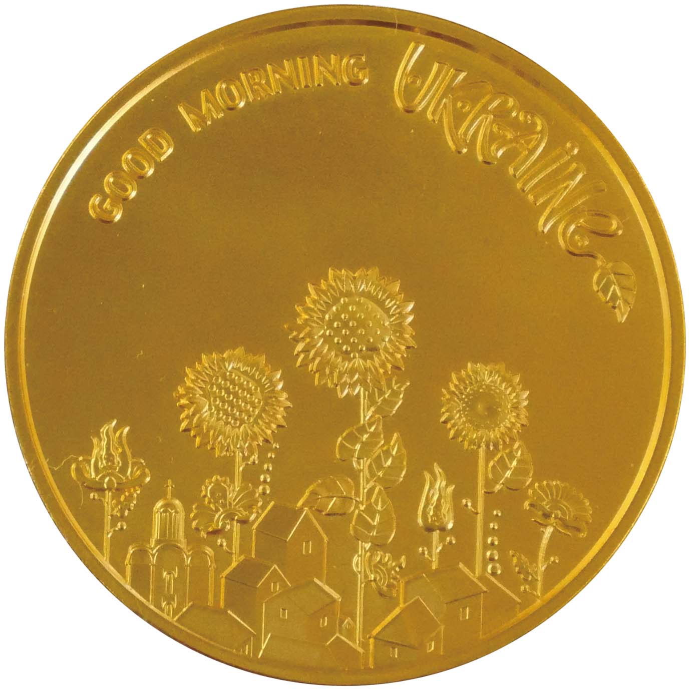 Image of International Coin Design Competition 2022 “Most Excellent Work” Gold Medal Reverse