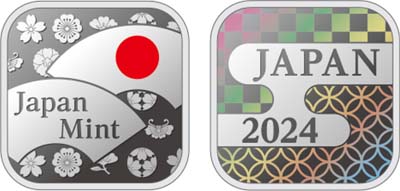 Image of medal designs of 2024 Japan Coin Set