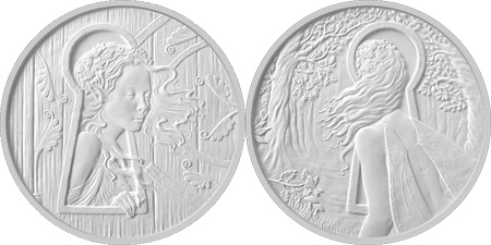 International Coin Design Competition 2023 Most Excellent Work Silver Medal