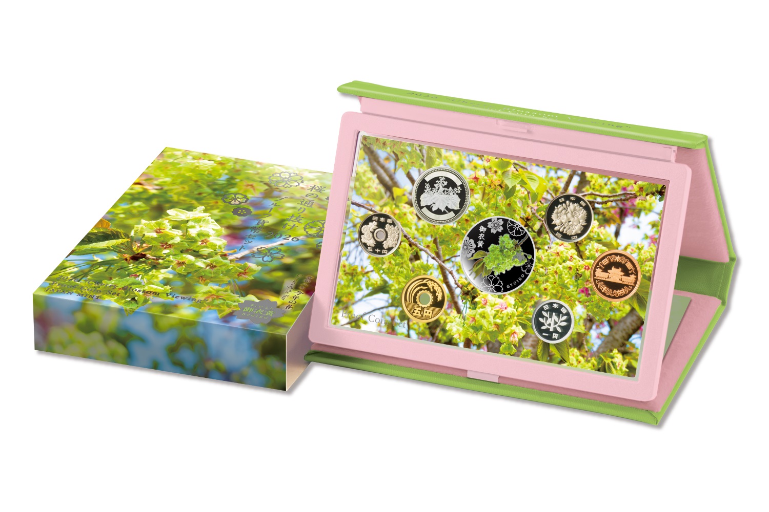 桜の通り抜け2026プルーフ貨幣セットの画像