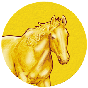 Image of 2026 Oriental Zodiac Pure Gold Medal (HORSE) Obverse