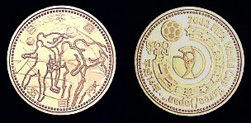 造幣局 : 2002FIFAワールドカップ™記念500円ニッケル黄銅貨幣2