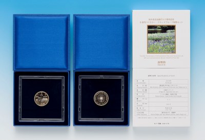 地方自治法施行60周年記念5百円バイカラー・クラッド貨幣プルーフ単体セット（愛知県）の画像