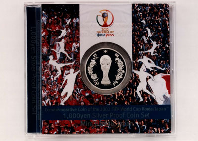 2002FIFAワールドカップ™記念貨幣 銀貨単独の画像