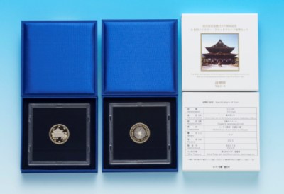 地方自治法施行６０周年記念５百円バイカラー・クラッド貨幣プルーフ単体セット（長野県）の画像