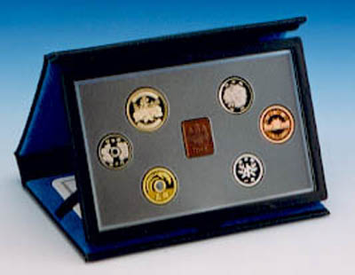 平成14年銘 通常プルーフ貨幣セットの画像
