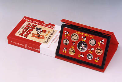 ミッキーマウス2003 プルーフ貨幣セットの画像