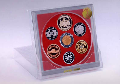 テクノメダルシリーズ プルーフ貨幣セットの画像