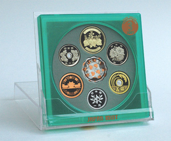 平成17年銘 テクノメダルシリーズ プルーフ貨幣セットの画像