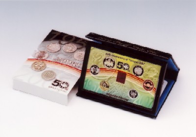 “「～100円貨幣誕生50周年～造幣東京フェア2007」プルーフ貨幣セットの画像
