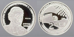Image of Coin in memory of the late Ayrton Senna