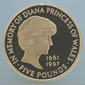 Image of Coin for Princess of Wales Memorial