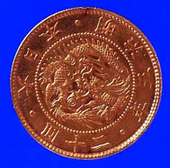 Image of Gold Coins Produced during the Meiji Era
