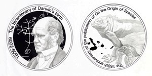 Image of Design of The 200th anniversary of Darwin's birth / The 150th anniversary of the theory of evolution