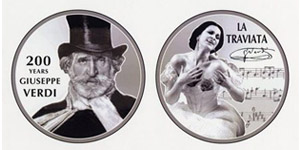 Image of Design of 200 years since the Birth of Giuseppe Verdi