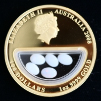 (写真)オーストラリア　１００ドル　プルーフ金貨