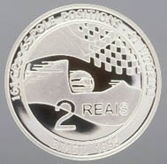 ブラジル/2レアル銀貨